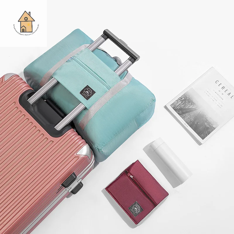 

Travel Bag Folding Travel Storage Bag Travel Storage Bags Boarding Luggage Clothes Handbags Picnic Move House Large Handbag