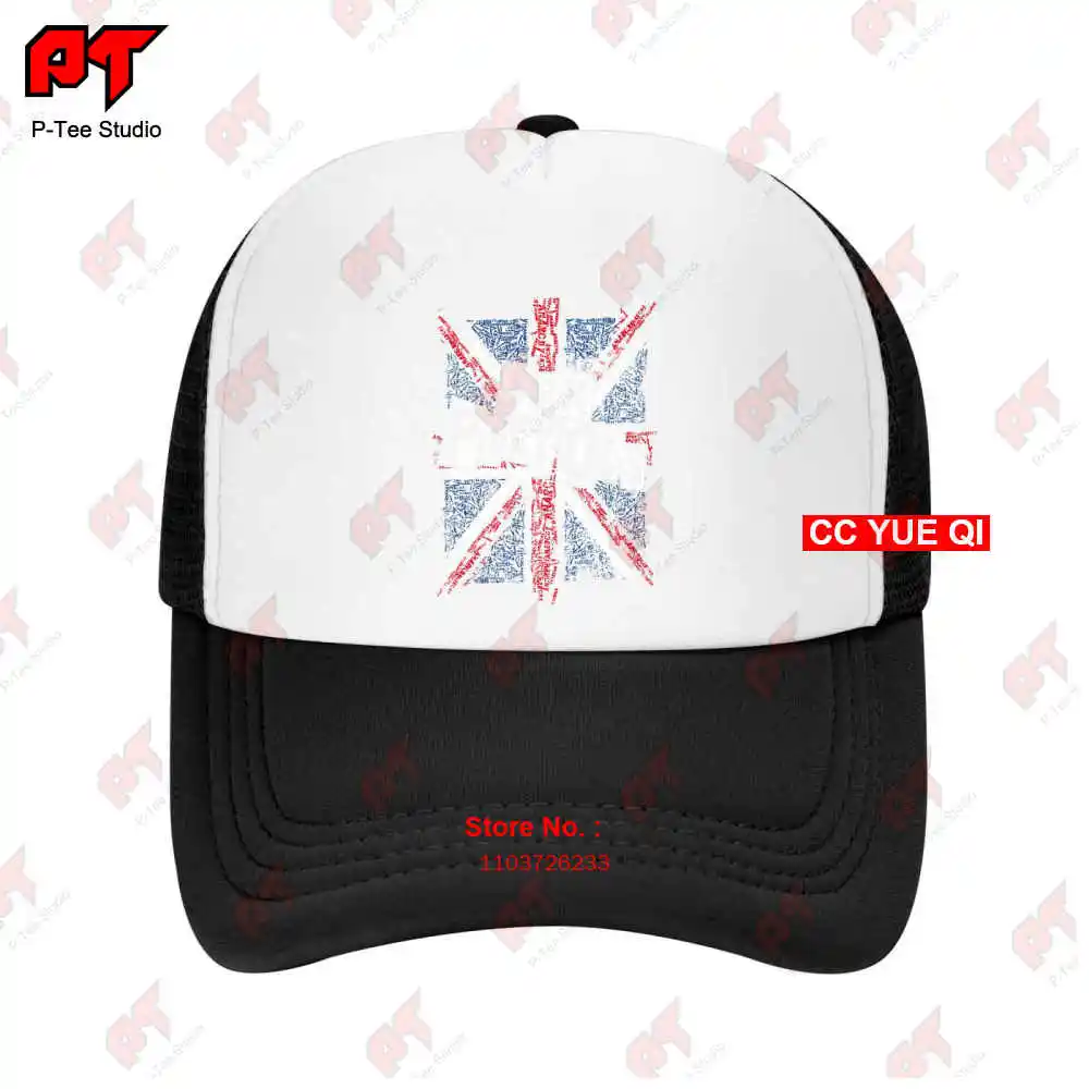 Sex Pistols Union Jack Words Baseball Caps Truck Cap U7GW