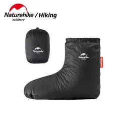 Naturehike Outdoor White Goose Down Boots Ultralight UNISEX Foot Cover Waterproof Down Boots Winter Keep Warm