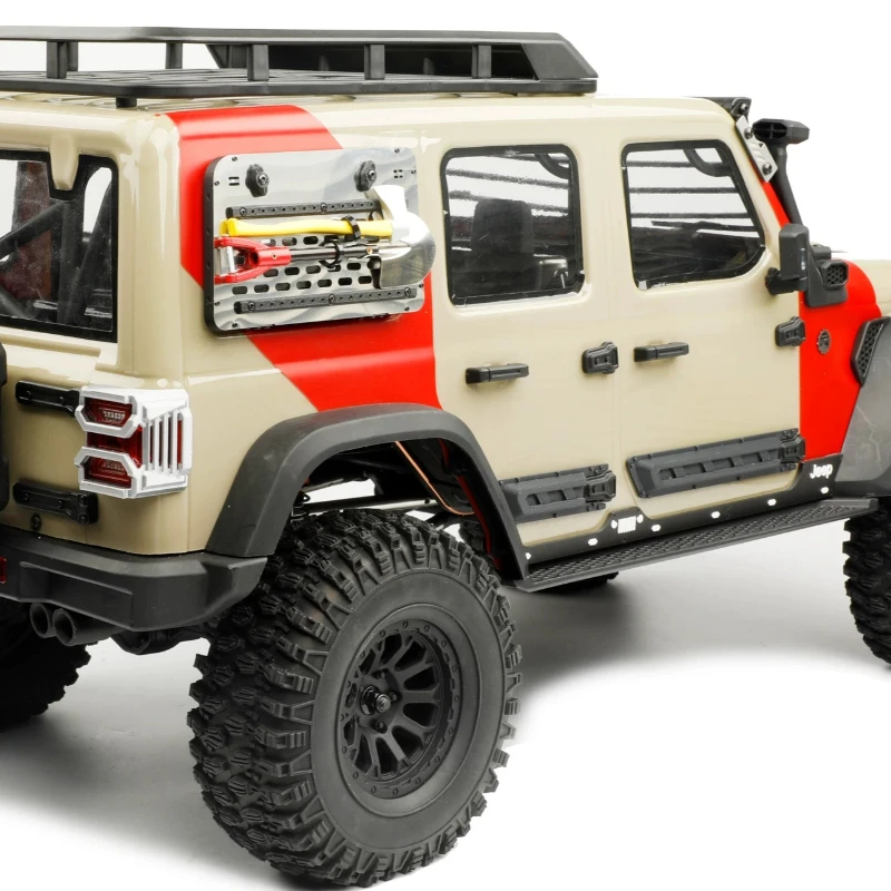 RC Car side window flip-up table extension panel rear window tool hanger for 1/7 RC 1/7 MK07 CK5811