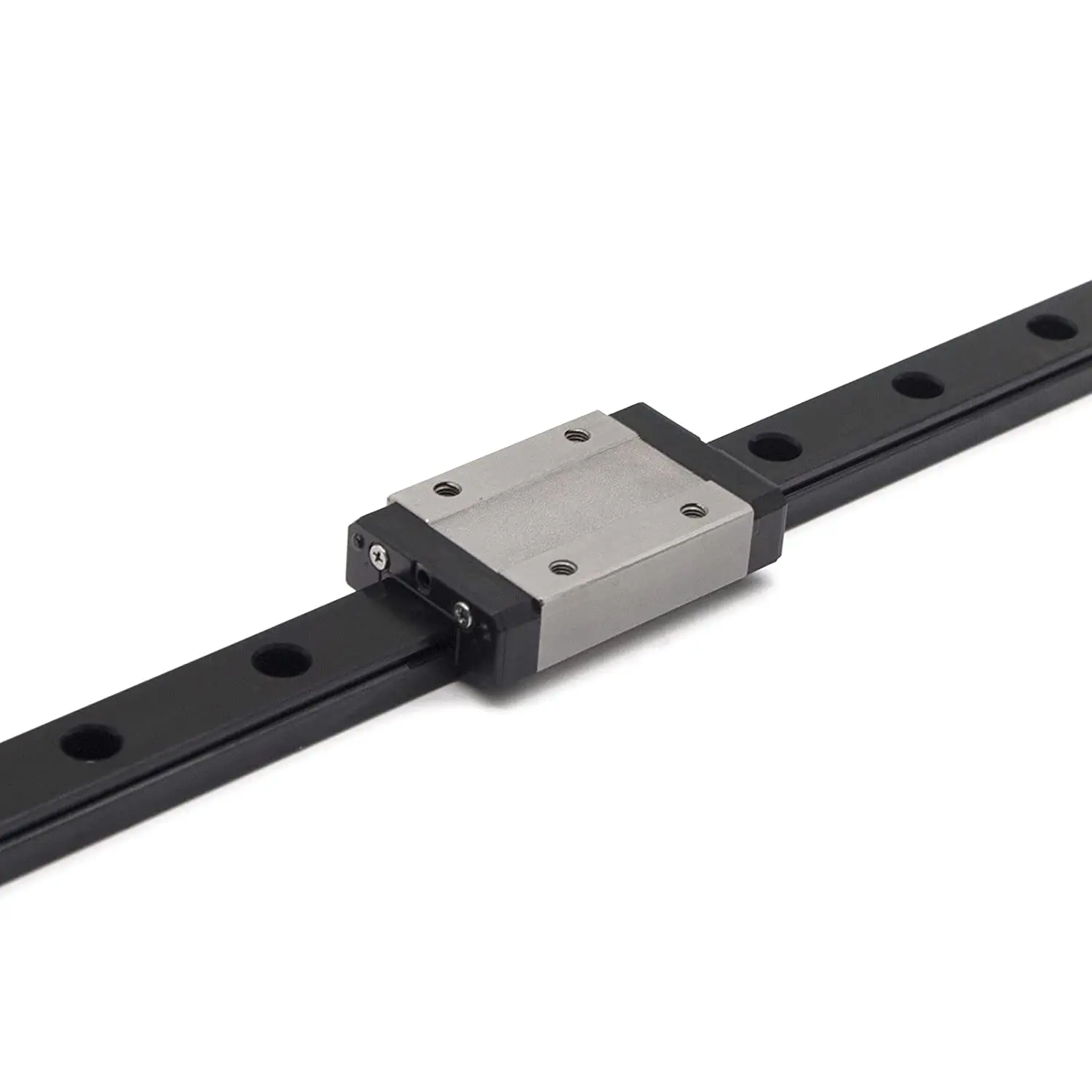 2PCS 300MM MGN12H Linear Rail Guide Black Bearing Steel Sliding Guideway with MGN12 Sliding Blocks for 3D Printer CNC Machine