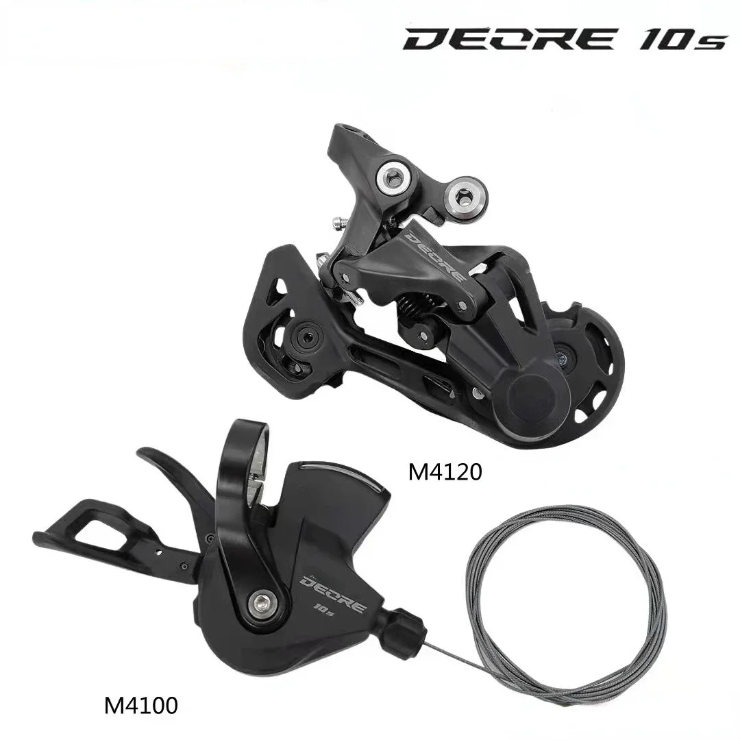 Deore 10V RD M4120 Derailleurs 1x10 Speed SL-4100 Shifter Lever  10V Chain 36/40/42/46/50T 10S Cassette 10v Groupset