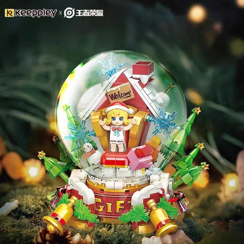 

Keeppley собрать строительные блоки Honor of Kings Cai Wenji музыкальная шкатулка игрушка модель настольная коллекция орнамент Рождественский подарок