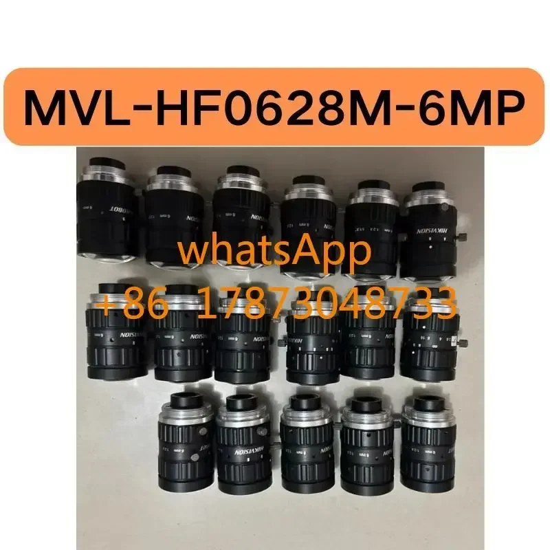 

Second hand industrial lens MVL-HF0628M-6MP 6mm 1/1.8 inch, 6 million pixels tested OK and shipped quickly