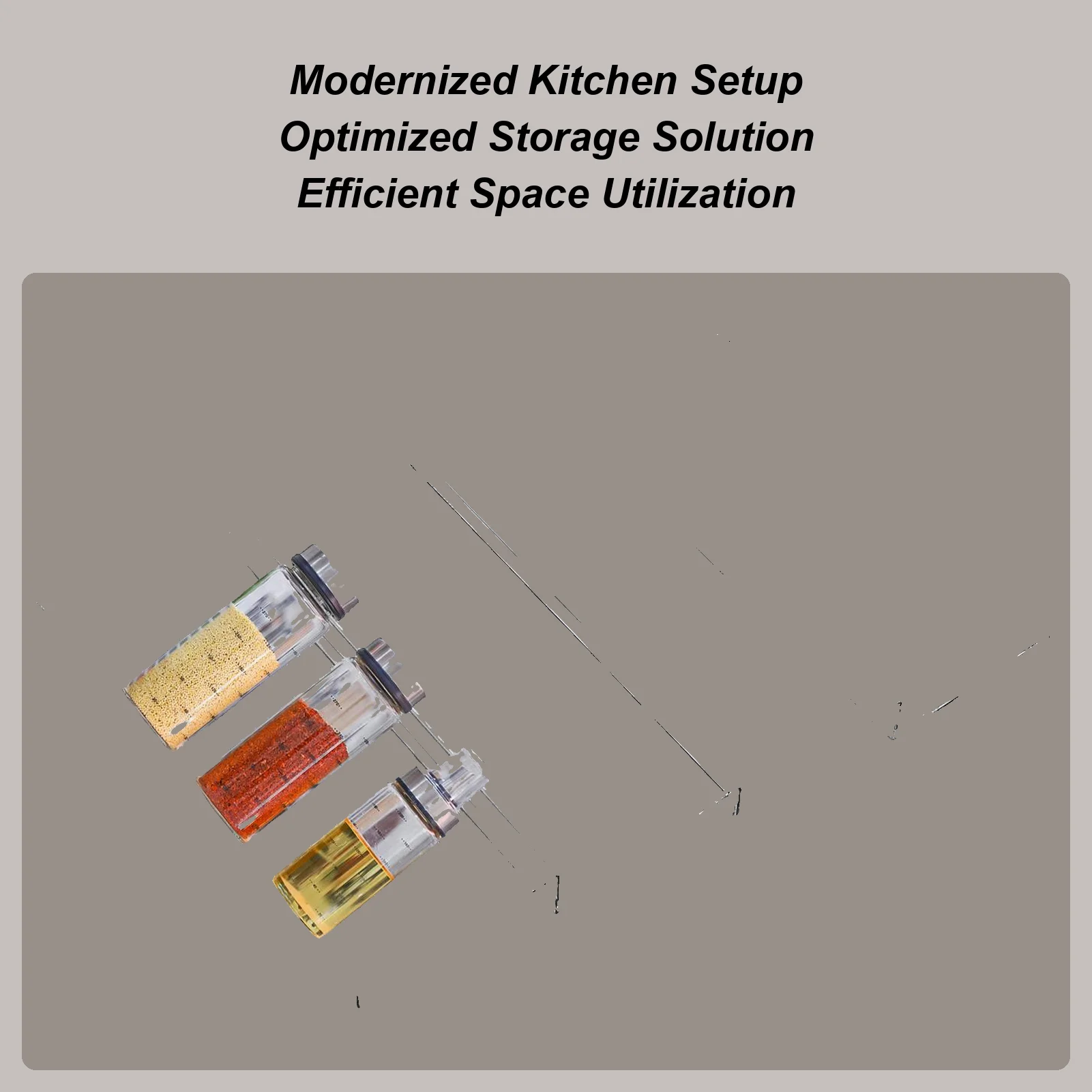 

Кухонный ящик, органайзер для приправ, ящик для приправ, органайзер для приправ, 4 шт., компактный поднос для приправ для приготовления пищи на столешницу