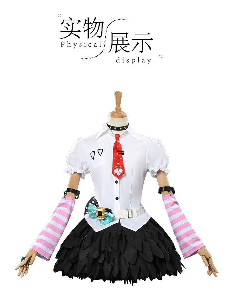 Zenless Zone Zero Sunna Cosplay Costume Wig Anime Game ZZZ Sunna Christmas Halloween Party Clothing