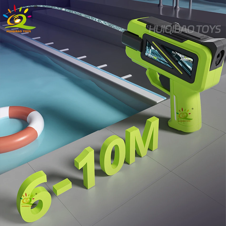 2025 technologie Transparente Wasser Pistole Pistole Schießen Spielzeug Automatische Sommer Im Freien Spielen Wasser Sport Strand Spielzeug Für Erwachsene Geschenk
