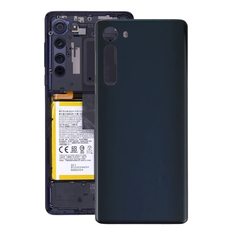 Battery Back Cover For Motorola Edge XT2063-3 Phone Rear Housing Case Replacement