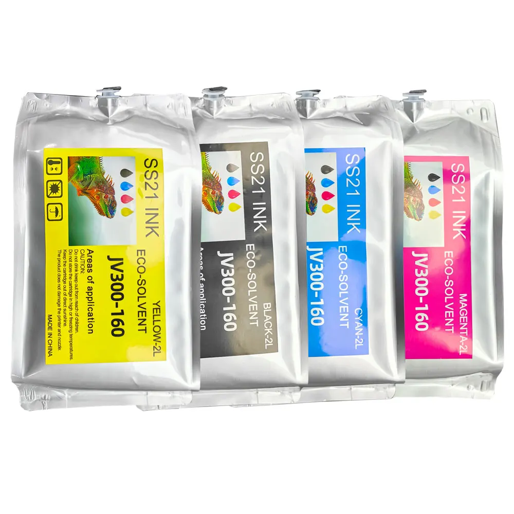 

SS21 Eco-Solvent Ink Bag For Mimaki CJV30/CJV150/CJV300/JV5/JV33/JV150/JV300-60/100/130/160/75/107/130S/160S/320S/260 Printer