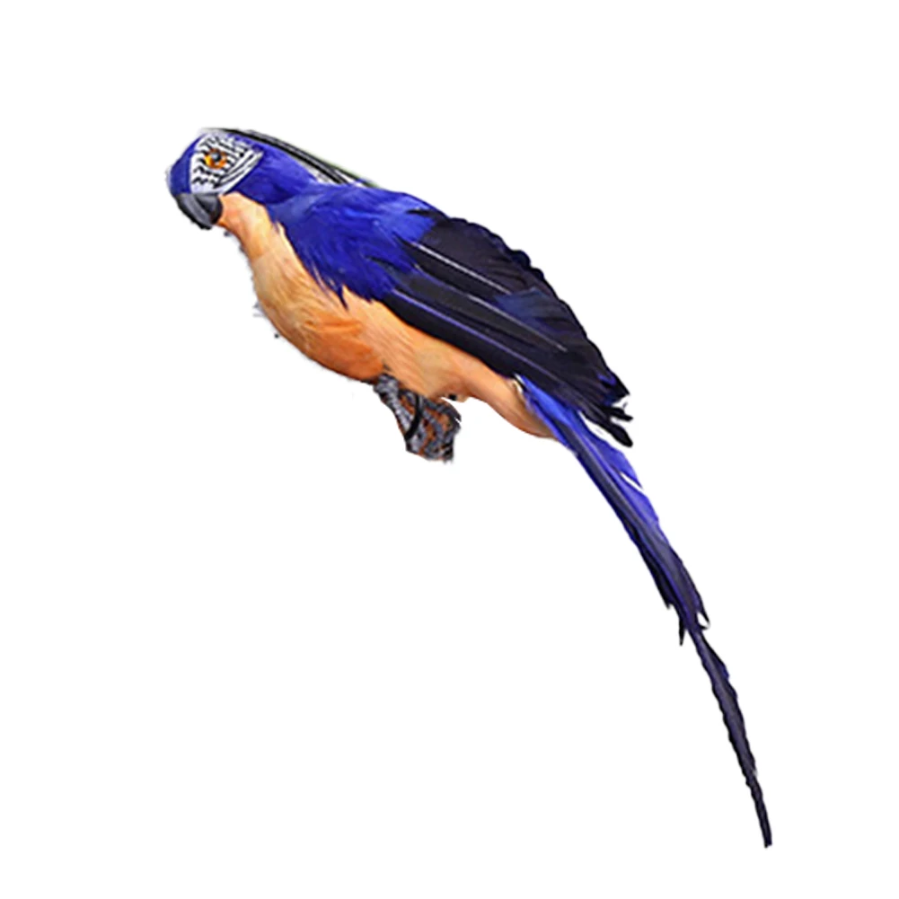 Décor Simulation Parrot Foam Imitation Garden Lifelike 25cm Artificial Fake Feathered Bird Lawn Shoulder Pirate