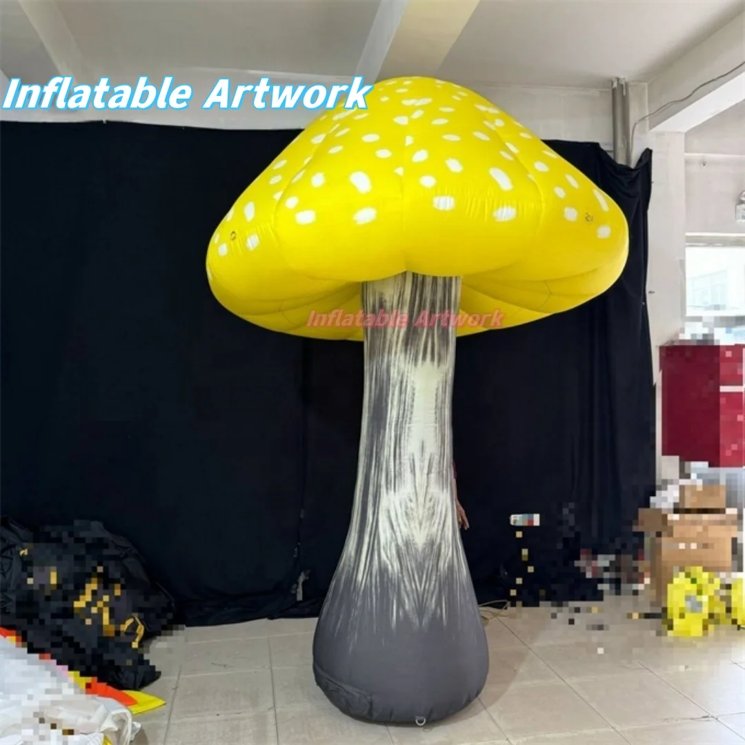 

Personalized Big Blow up Mushroom Decor for Stage Entrance Decoration Toy