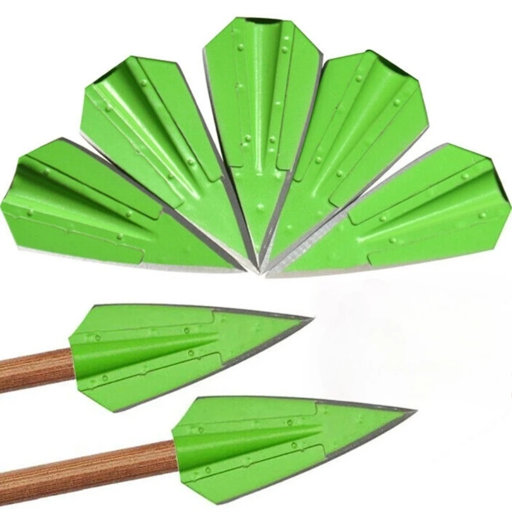 

115 г охотничьи наконечники для стрел, наружный диаметр 8 мм, лезвие для стрельбы из лука, наконечники для стрел, наконечник для стрел, лук, охотничий клей, легированная сталь с заостренными краями