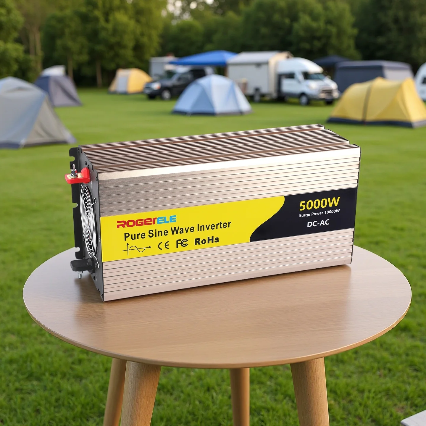 

5000W Inverter: 12V 24V 48V To 110V 220V Pure Sine Wave Inverter For Household Appliances, Off-Grid Inverter, Solar Inverter