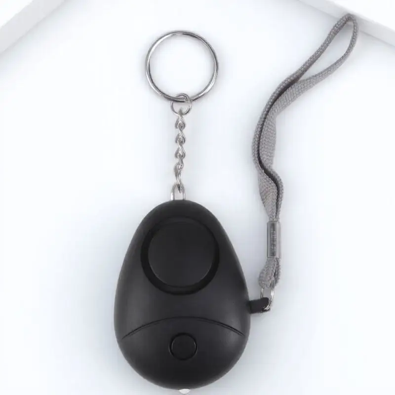 5Pcs 130db Personal Security Alarm Mini Portable Keychain Device with LED Light for Emergency Use Proof Alarm