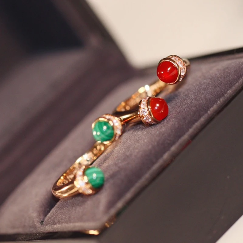 

Quality Brand Pure 925 Sterling Silver Jewelry Quality Rings Colorful Stone Rings Colorful Gem Stone Rings Natural Stone
