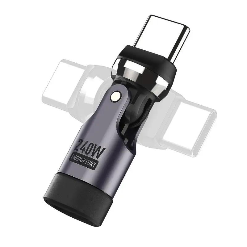 Y1UB Fast Charging Cable With 360 Degree Rotatable Connector Type C To Type C Cable