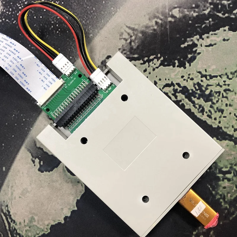USB To 34Pin 26Pin Floppy Converter Cable 1.0MM FFC/FPC 34P To 26P USB To FLOPPY Disk Connector 896C