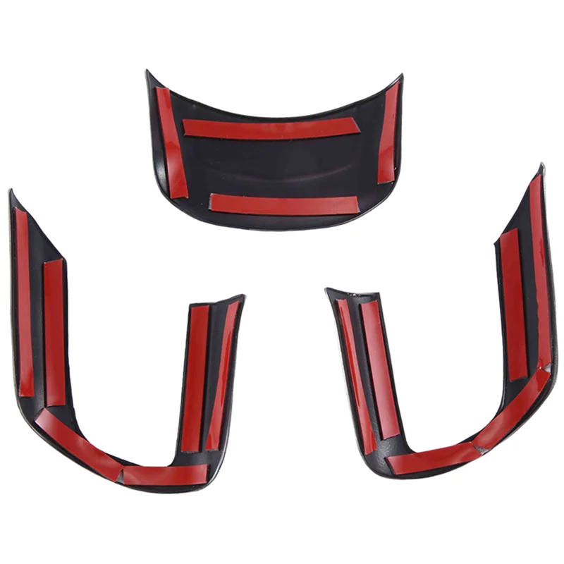 For  TT 2008-2014 Car Steering Wheel Cover Trim Carbon Fiber ABS Car Styling Replacement Spare Parts Accessories-A02G