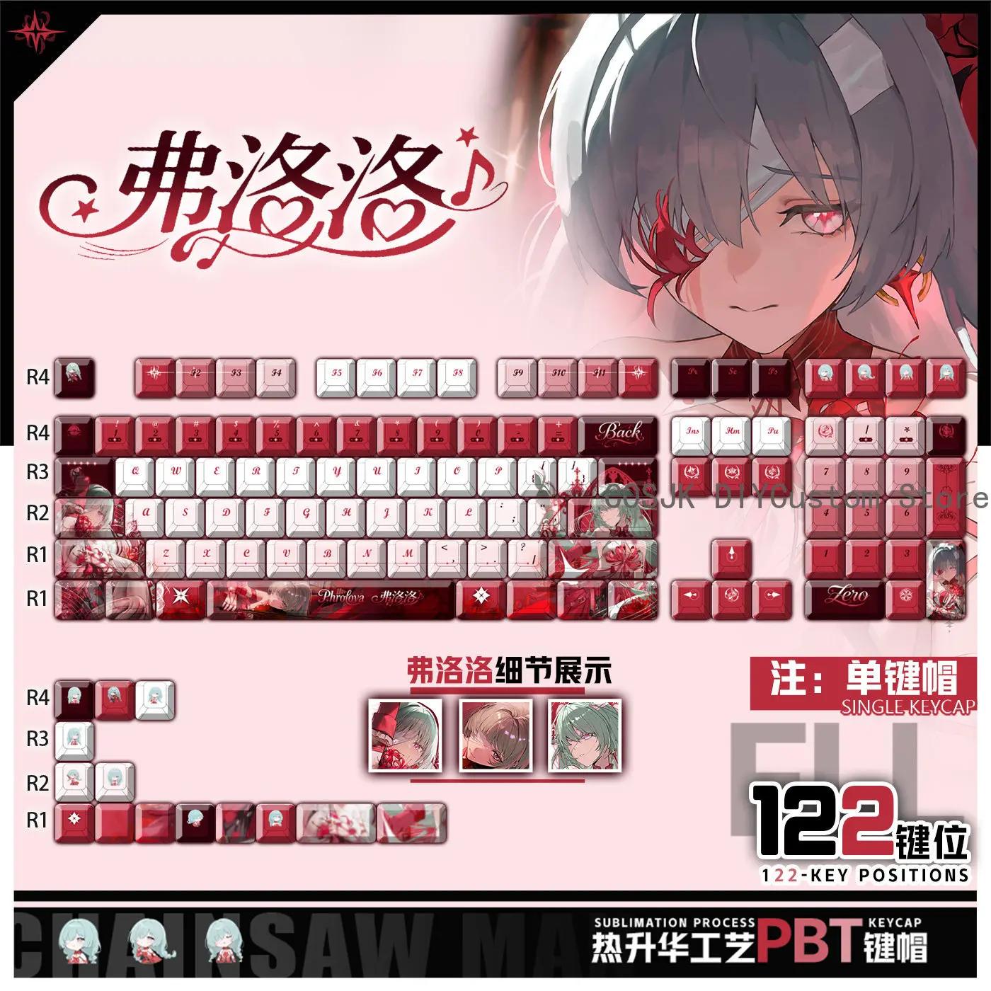 122 Keys Anime Phro…