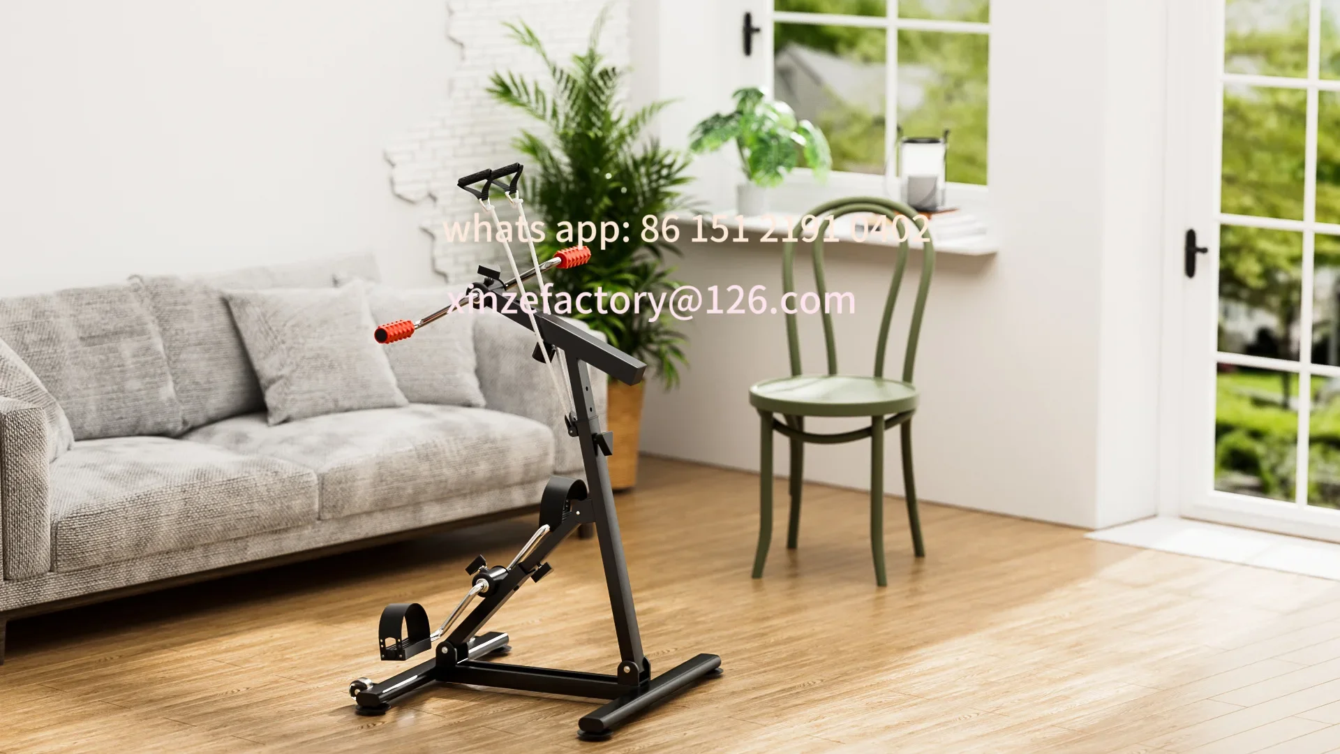 Customizable Ring Hand Leg Strength Upper and Lower Limb Rehabilitation Trainer Hemiplegia Pedal Exercise Bike Riding