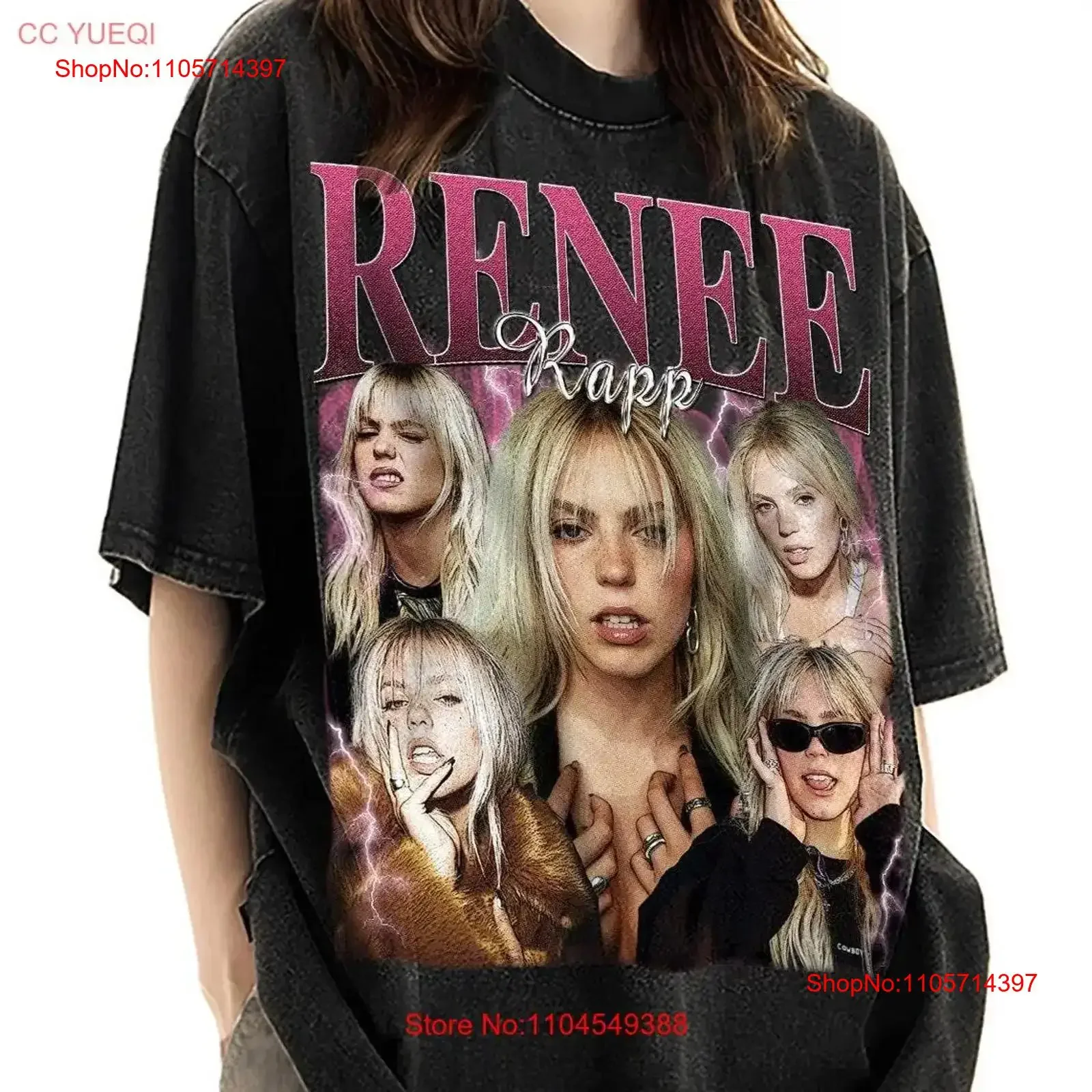 Limited Renee Rapp Vintage T Shirt Actor Homage tee 90s retro design graphic Ideal for Him and Her vintage Washed Casual