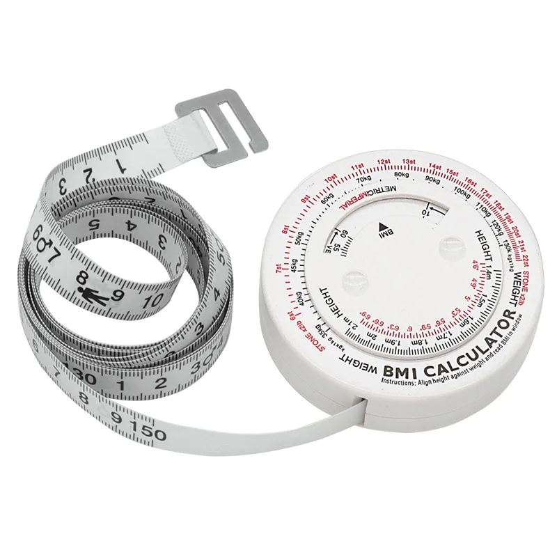 Imagem -03 - Bmi Automatic Telescopic Tape Measuring Tape Fita Métrica Ferramentas de Régua de Costura de Centímetro