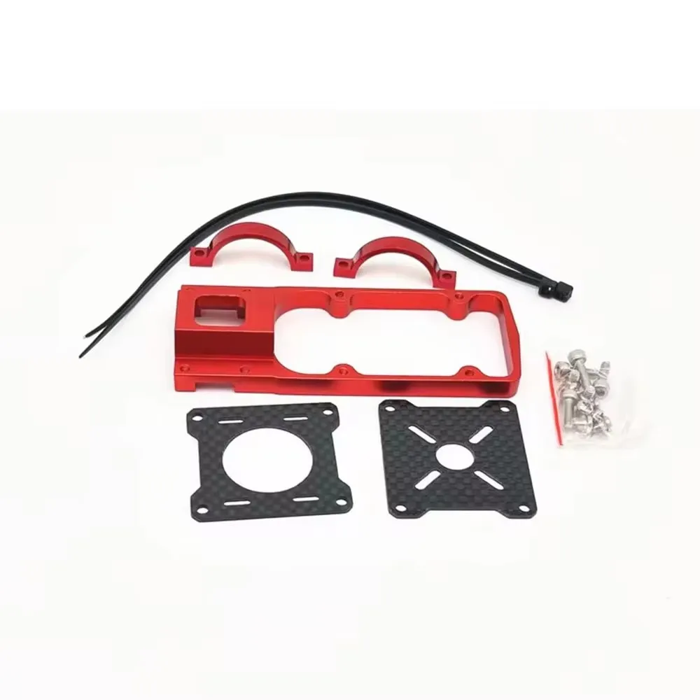 Drone อุปกรณ์เสริม DIY Quadcopter ชุดกรอบอุปกรณ์เสริม 20 มม.22 มม.25 มม.ท่อคาร์บอนโลหะอลูมิเนียมมอเตอร์ MOUNT