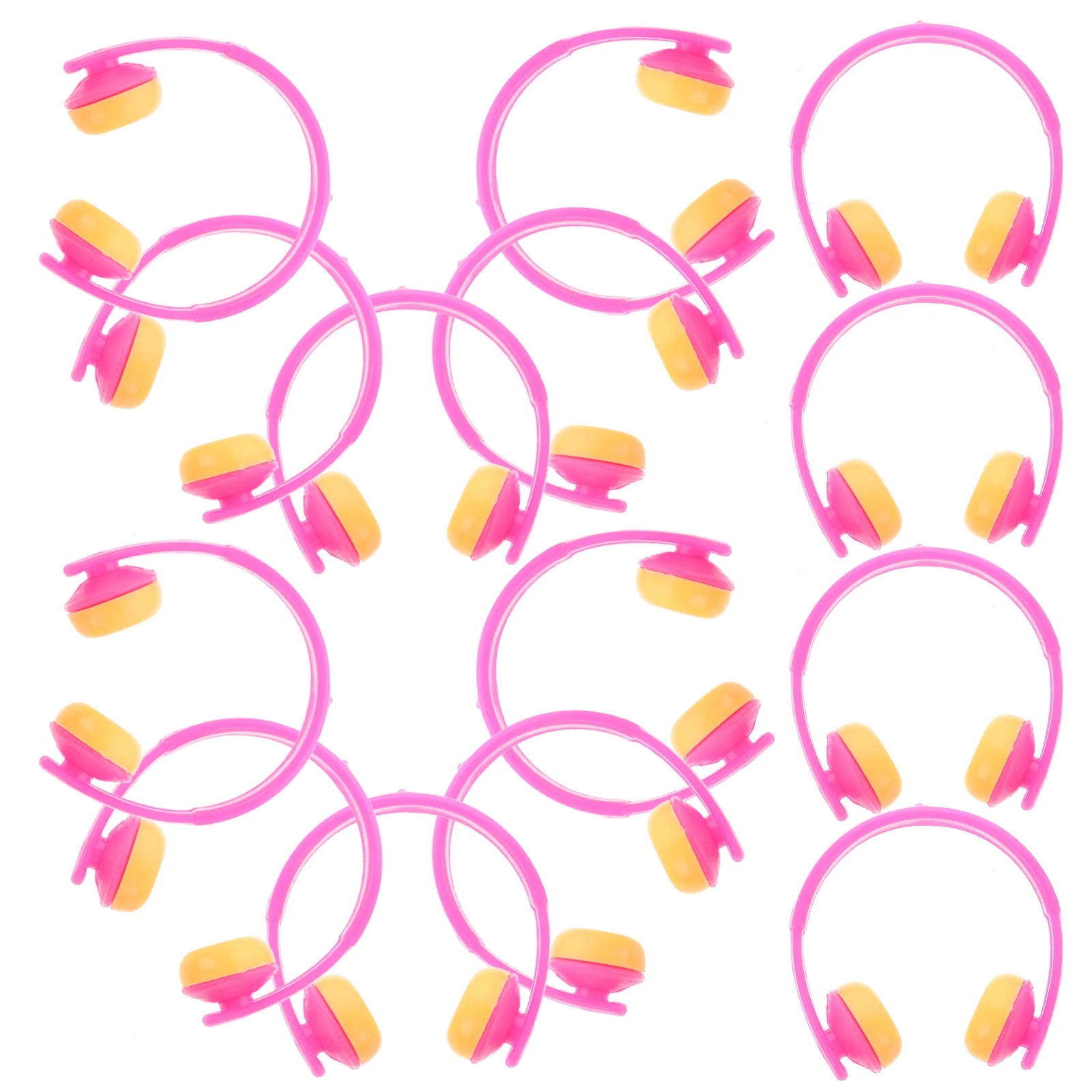

20 Pcs Headphone Accessories Miniature Headset Simulation Headgear for Car naments Decorations House Dress
