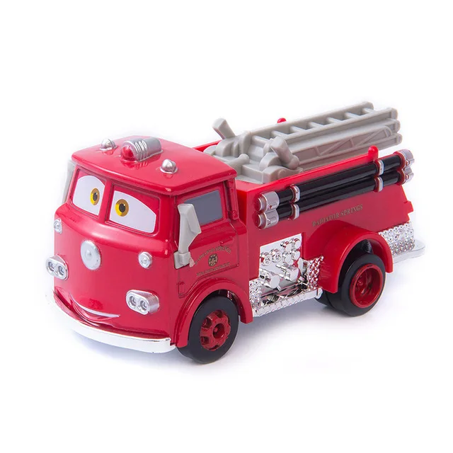Auto Disney Pixar Cars Speelgoed Lightning McQueen Jackson Storm Mater Sally Sheriff 1:55 Diecast Model Auto Speelgoed Kinderen Verjaardagscadeau