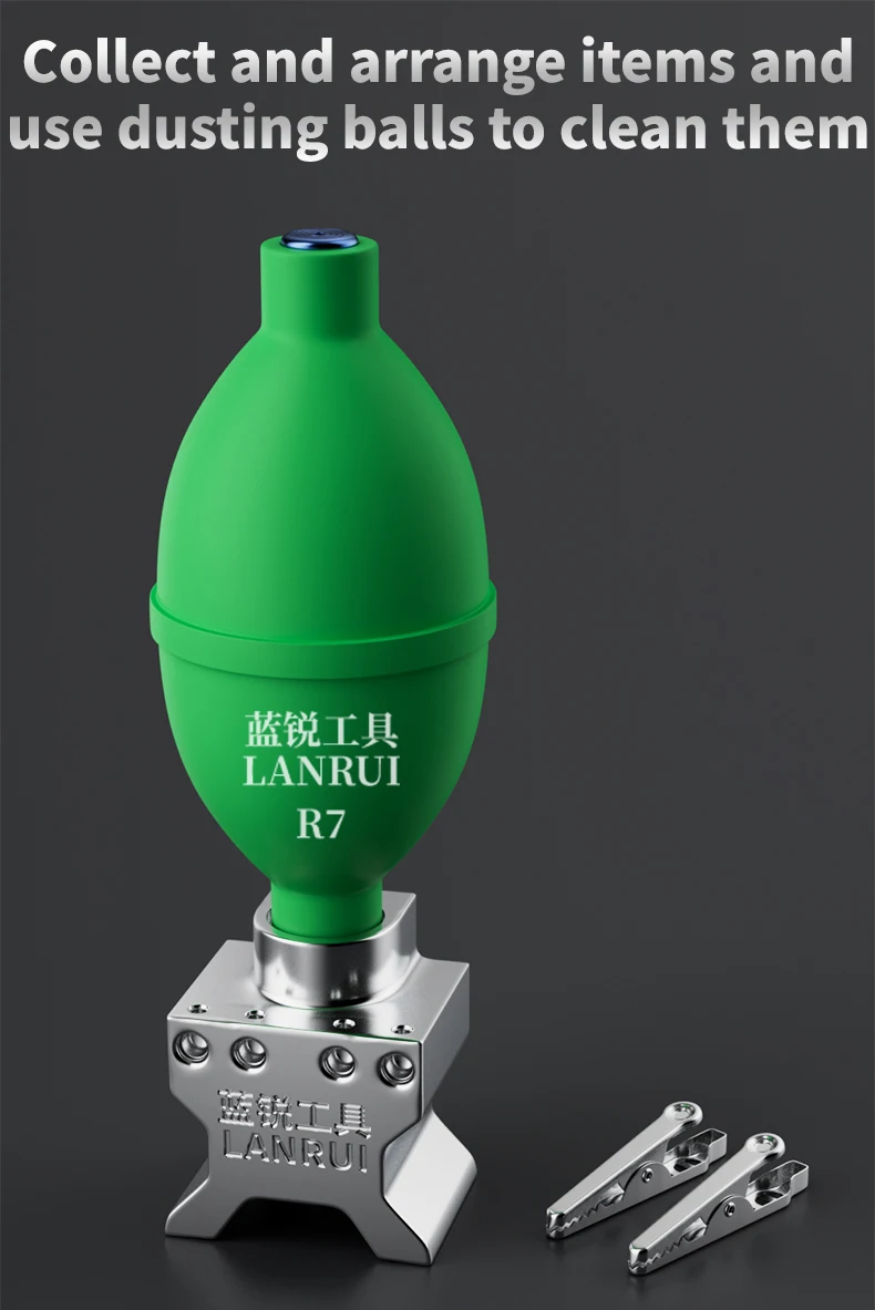 Lanrui B17 Bright Warcraft King Clipper kann verschiedene Motherboards klemmen und Schraubendreher aufbewahren, Werkzeug für Handy-Reparaturen. – Detail 8