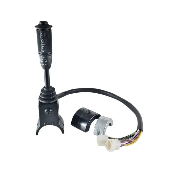 Para carregador Volvo A20C A25G A30 A35G A40D 11192582 VOE11192582 interruptor de limpador de luz joystick