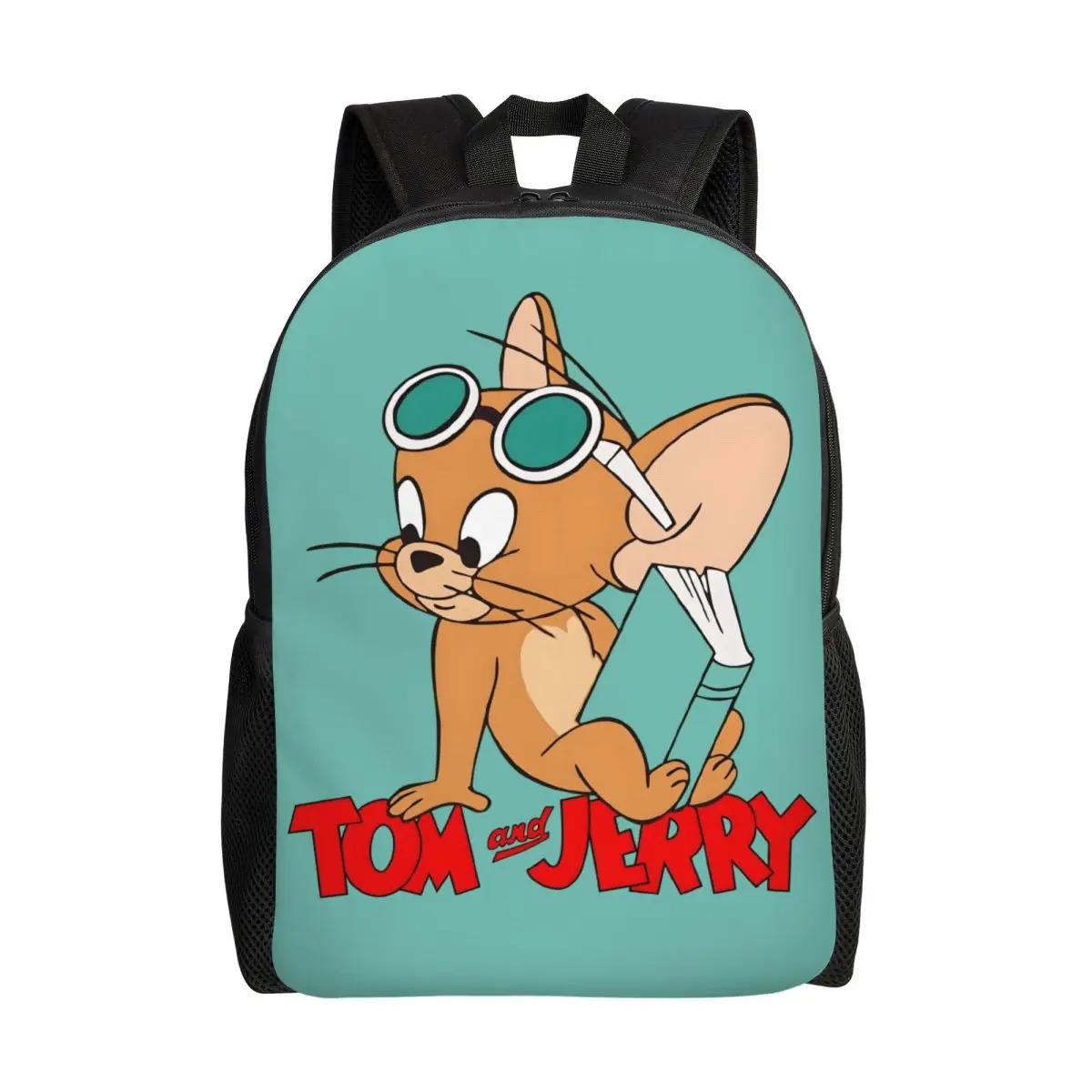 

Custom Animation Jerry Mouse Travel Backpack Men Women School Computer Bookbag Cute Classics College Student Daypack Bags