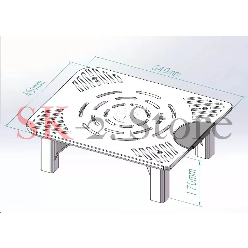 Pet SPA Bath Pedal Heightening Pad Accessories Dog Pool Heightening Board