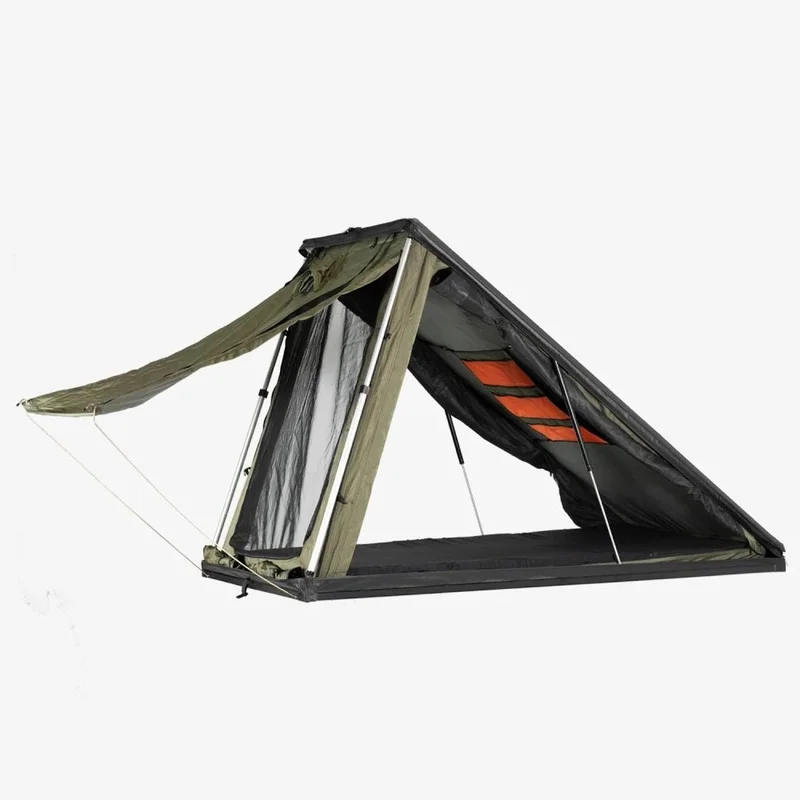High Quality Ultralight 2 Person Softshell Roof Top Tent All Weather Waterproof With Ladder Offroad Camping Fit For Pickup Truck