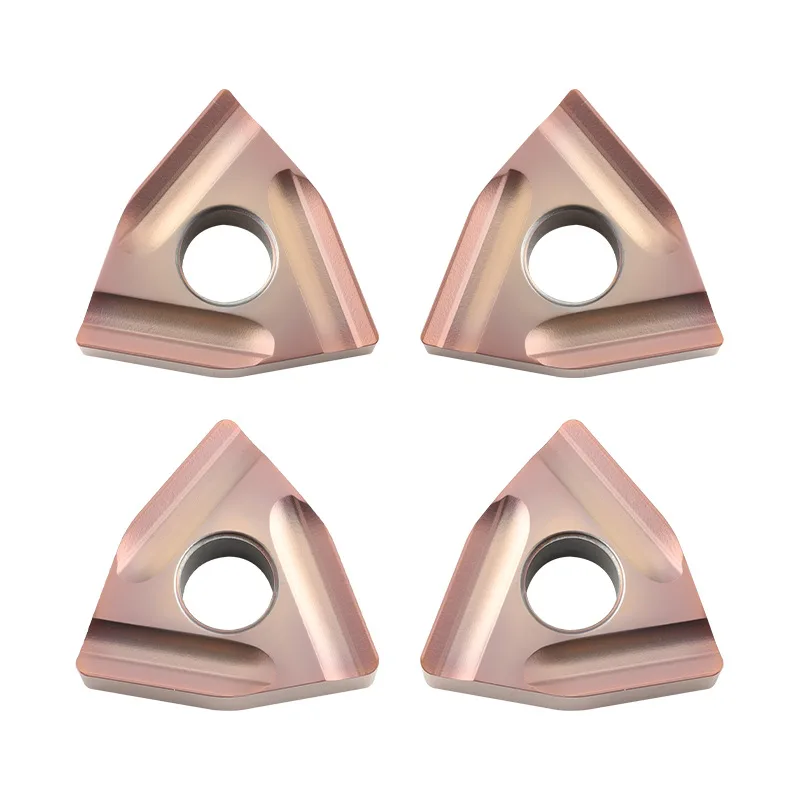 

10 шт. грубая обработка канавок WNMG080404/408 R/L-S LF6118 Внешняя вставка с ЧПУ в форме персика, обработка нержавеющей стали