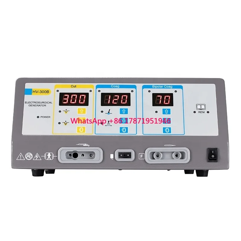 Electrocautery machines monopolar and bipolar electrosurgical generator leep machine