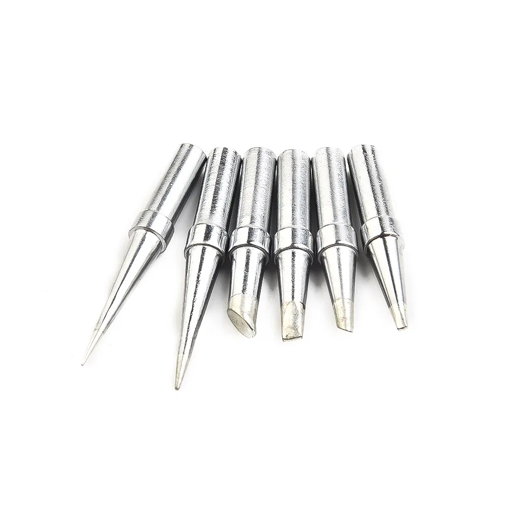 Supplies Soldering Iron Tips For Weller WE1010NA WESD51 WES50/51 Screwdriver Silver Long Conical Metalworking Oxygen-free copper