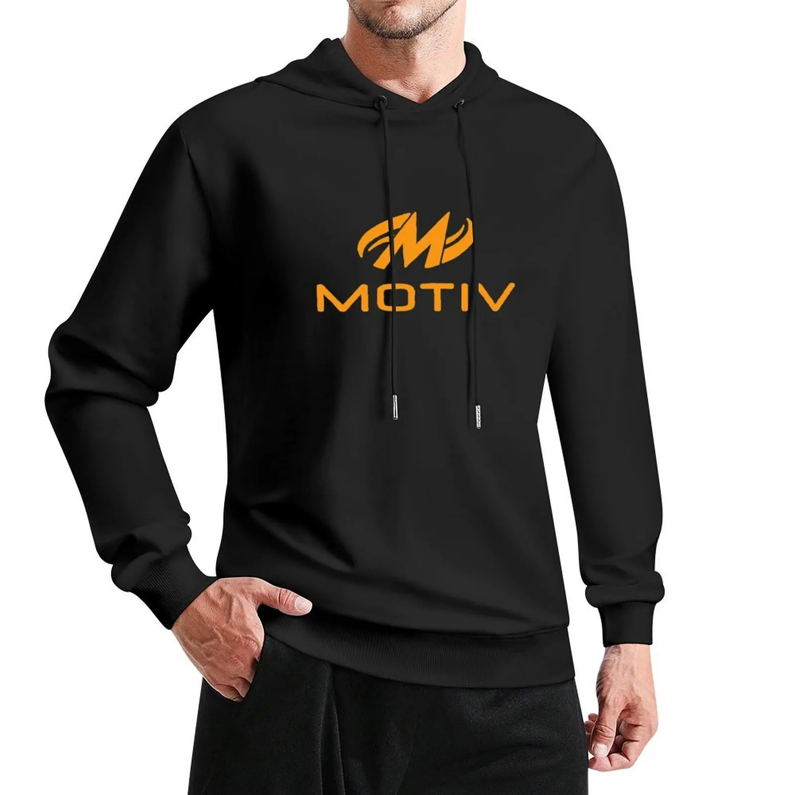 Motiv البولينج هوديي النمط الياباني الرجال قميص العرق الرجال الشتاء سترة الرجال قميص العرق مجموعة البلوز هوديس