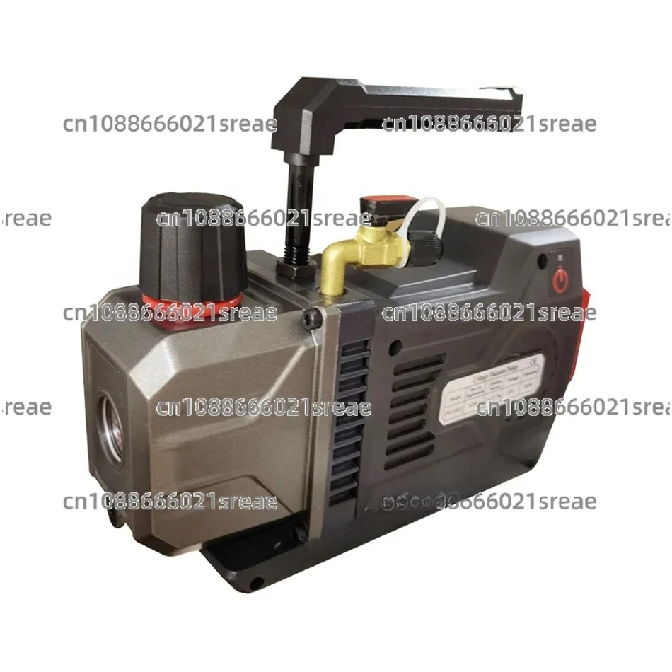 

DC Brushless Cordless Battery Vacuum Pump with AC Converter Dual Voltage 18V 110V 220V 2CFM A/C Refrigerant Vacuum Pump