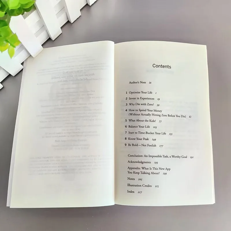 Youjie Life Version anglaise Die avec zéro Comment dépenser de l'argent sans regrets Plan d'héritage zéro