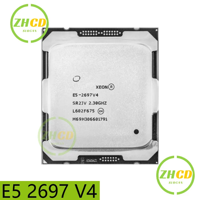 Intel Xeon For E5 2697 V4 Processor 2.3GHz 55M 18-core 36 Threads 145watts 14nm LGA 2011-3 CPU E5 2697V4