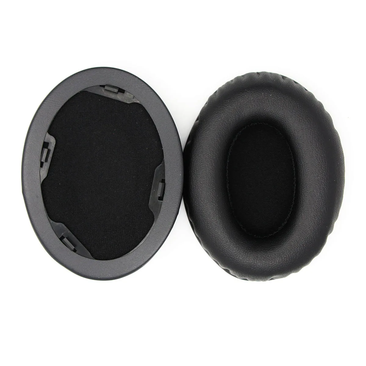 

Comfortable Black Ear Pads Cushions Made of Protein and Memory Foam Replacement for Headphones Easy Installation Earpad