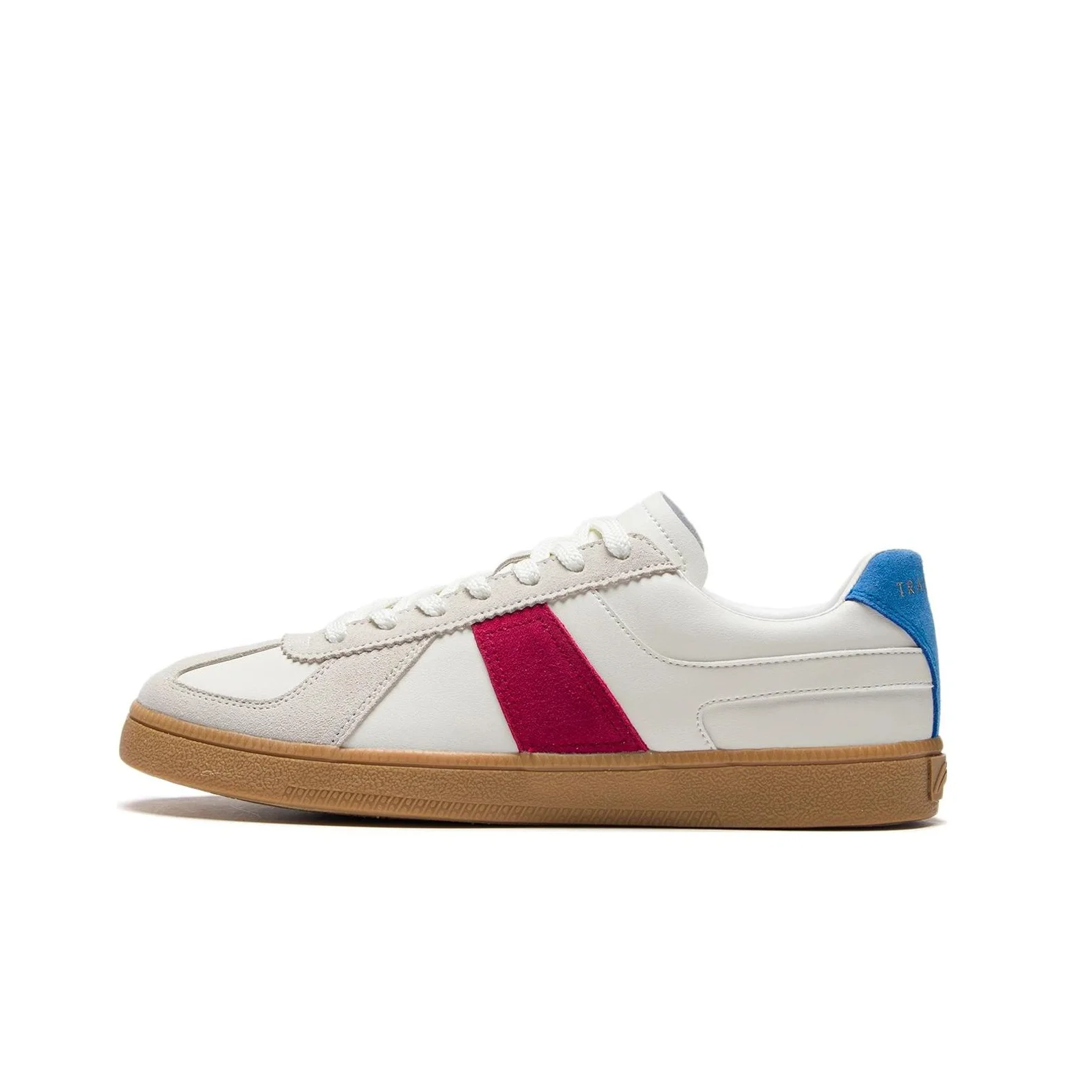 Li Ning Abrasion Resistant, Lightweight, And Breathable Low top Skateboard Shoes Men's White Red AGCS289-3