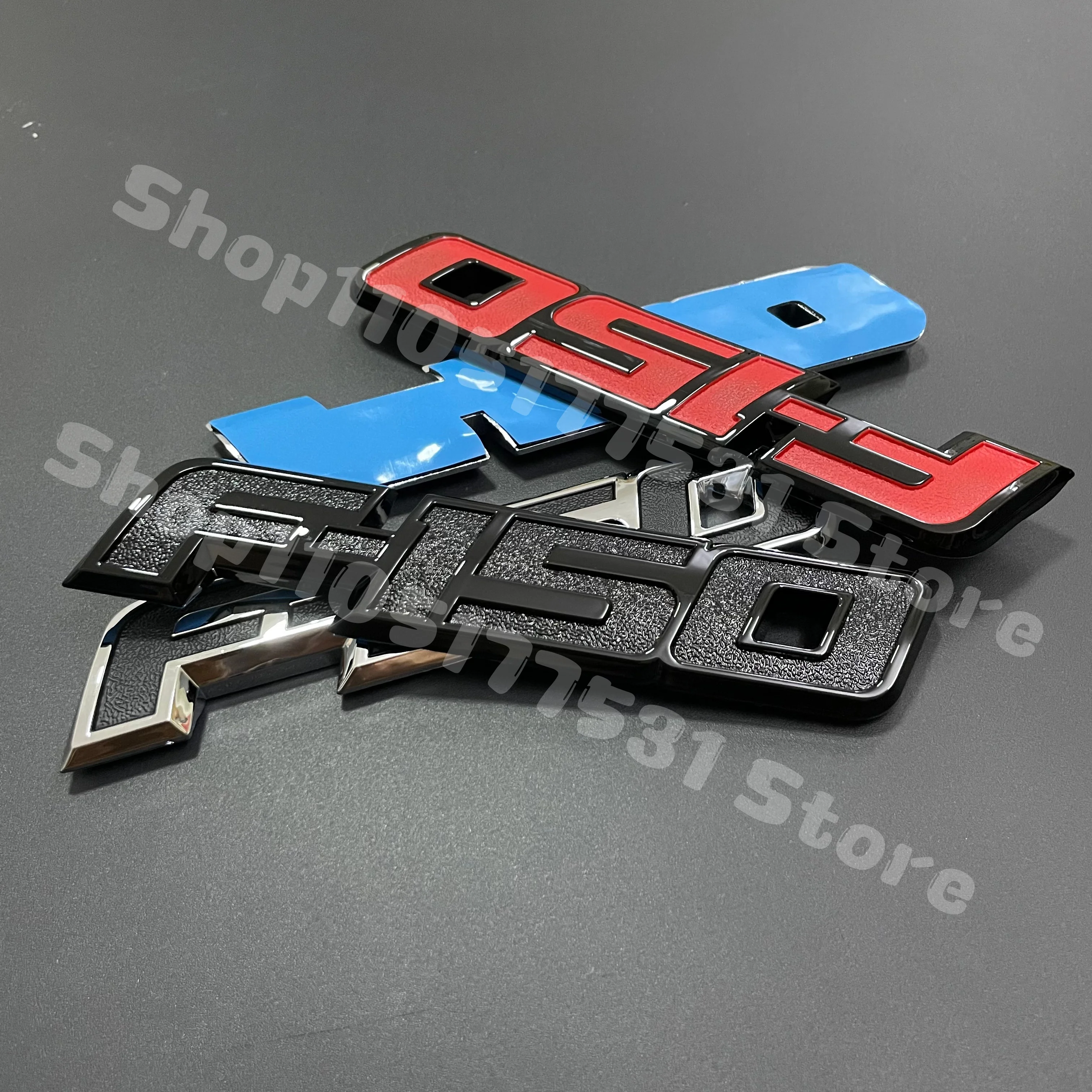 3D F-150 Emblem Badge, 4 Color Options ABS Self Adhesive Sticker For Ford F150 Pickup Truck