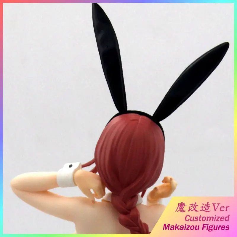 25CM Classic Anime Characters Horned Red Girl Bunny Ver Makaizou PVC Customized R18 Action Figure Collection Doll  A-0282