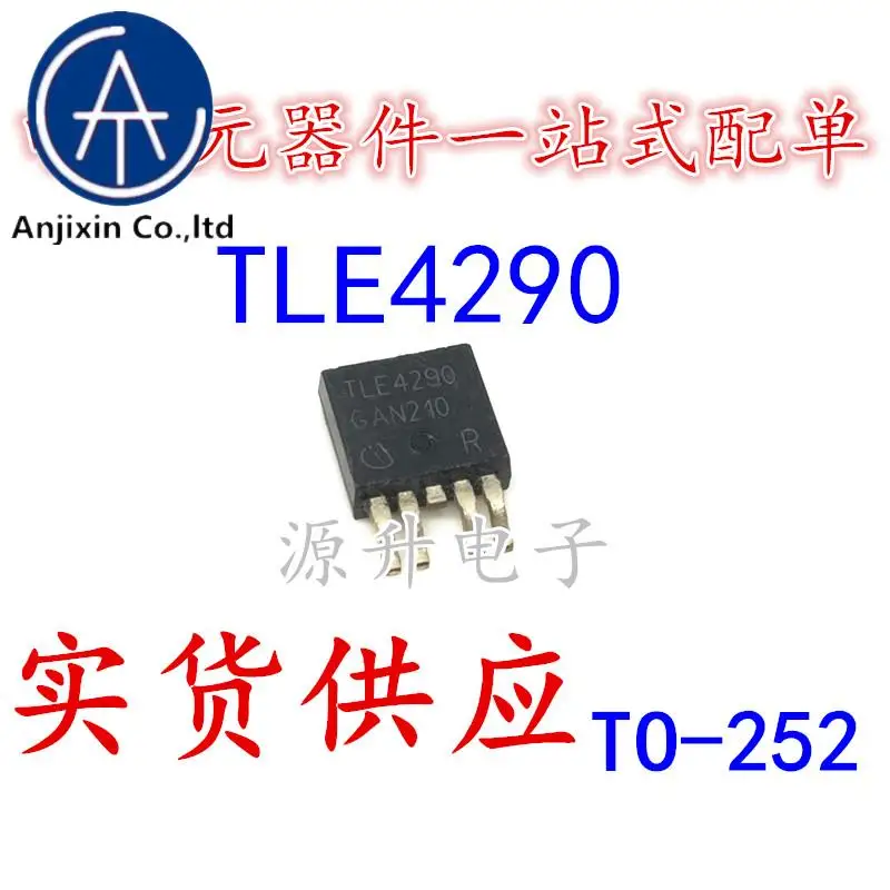 10PCS 100% orginal new TLE4290D TLE4290 Low Voltage Voltage Regulator SMD TO-252-5