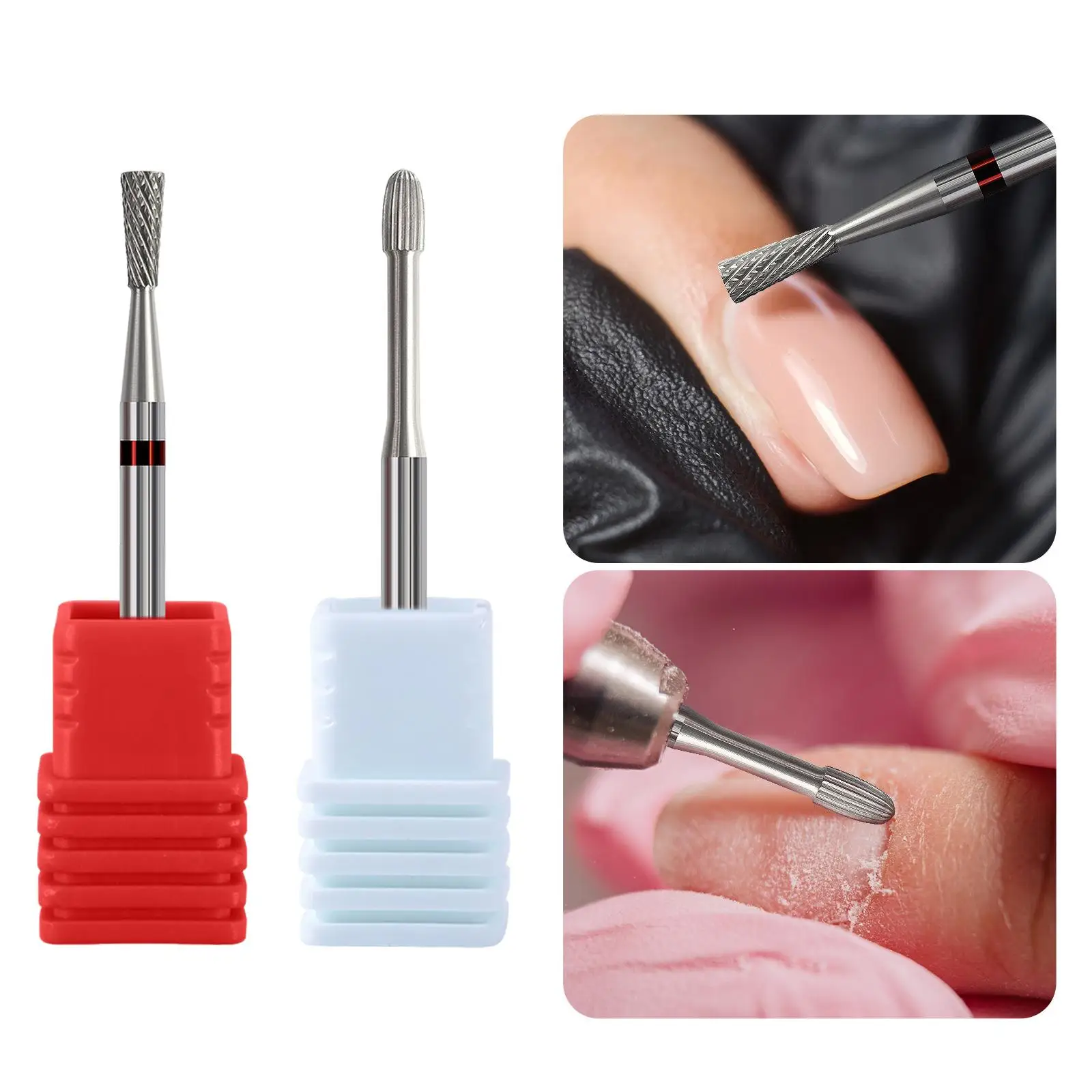 

Nail Drill Bit Pedicure Beginner Gel Carbide Nail Drill Bit for Salon Home