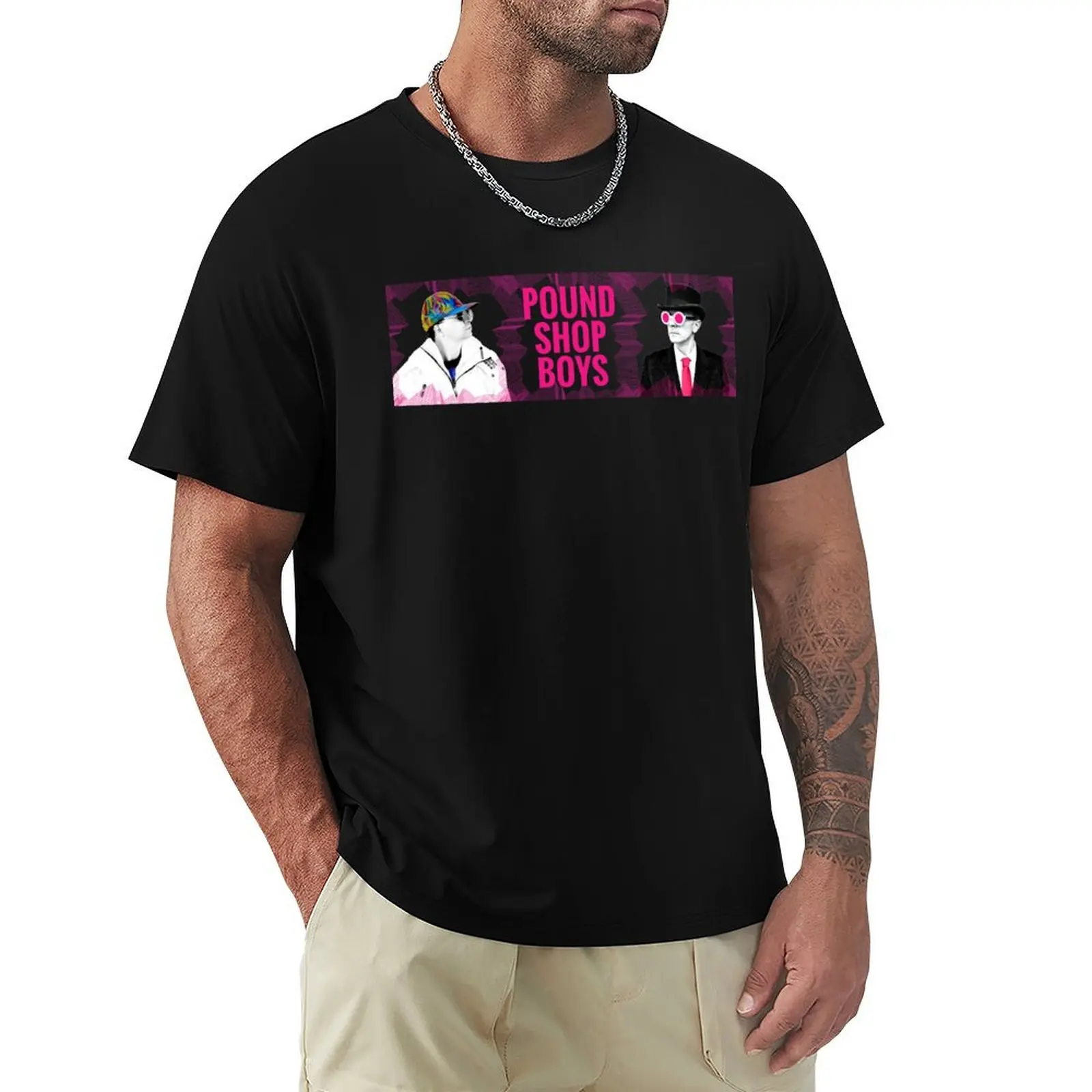THE POUND SHOP BOYS T-Shirt Streetwear Print Tee Shirt