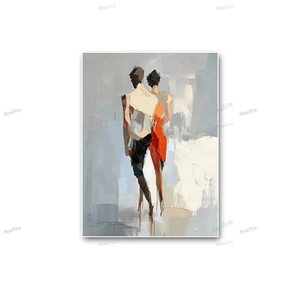 

Modern Textured Geometric Abstract Painting Blue Canvas Art Wall Decoration Custom Artwork Picture For Living Room Mural