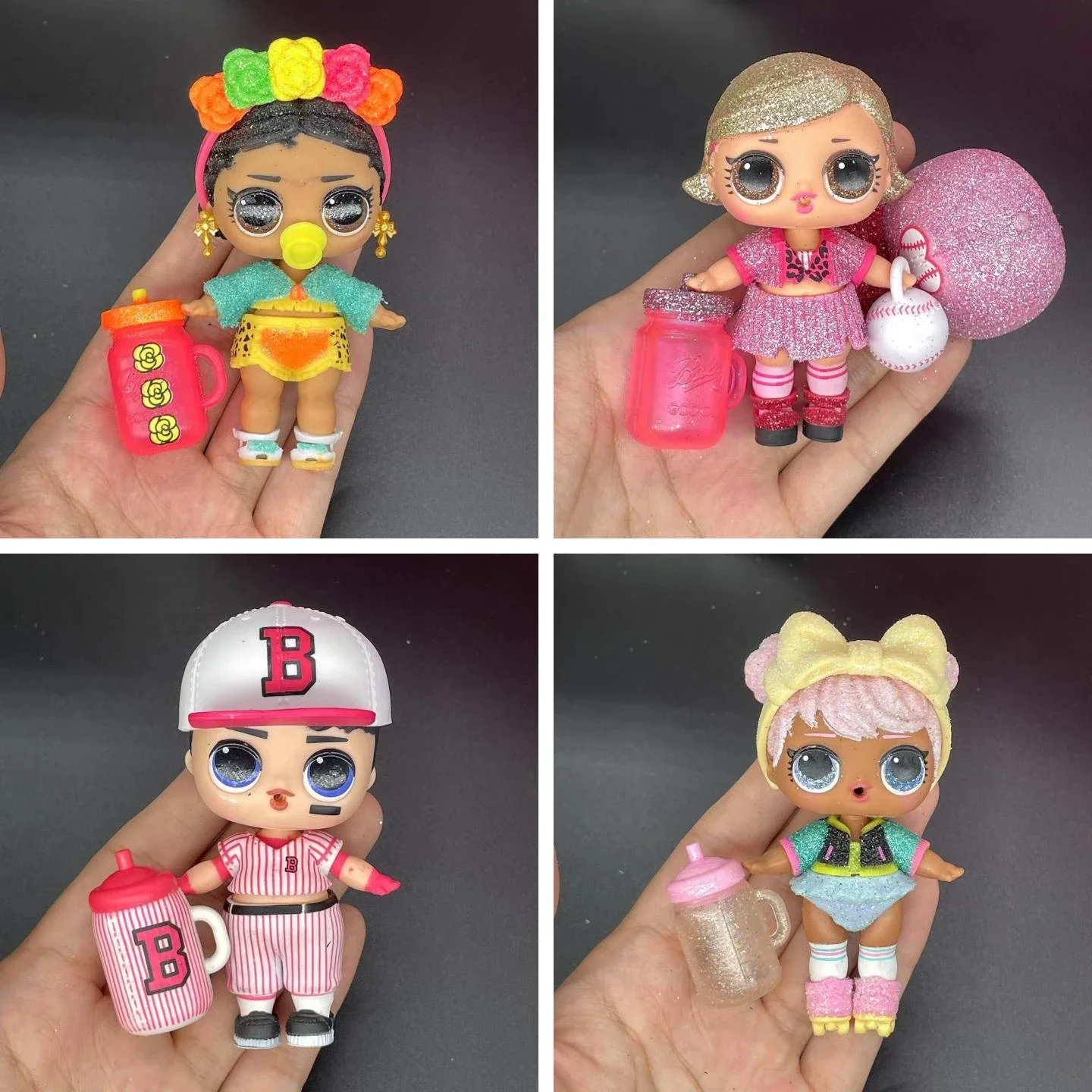 Cute Pet Doll Removable Cup Headphones Hat Pet Doll Set Rare Series Children's Playhouse Diy Model Children's Birthday Gift